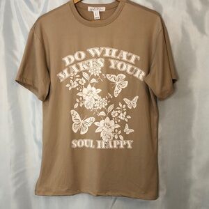 Birch and Stone Women’s T Shirt Graphic design Size S